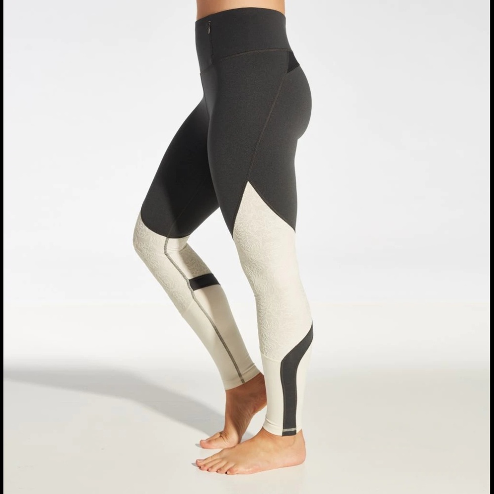 Calia Onyx Heather Velvet Pieced Leggings